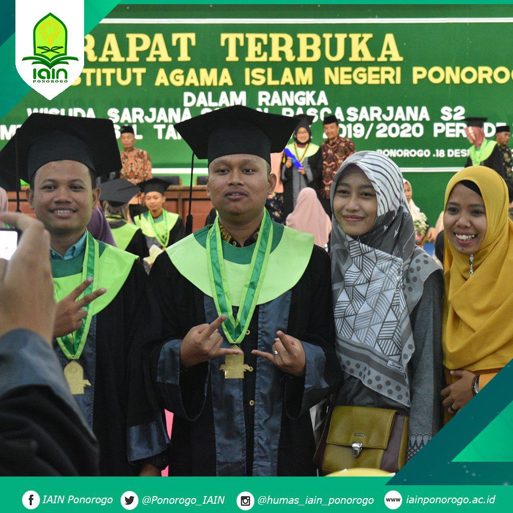 Selamat Wisudawan & Wisudawati IAIN Ponorogo, Wisuda Program Sarjana ...