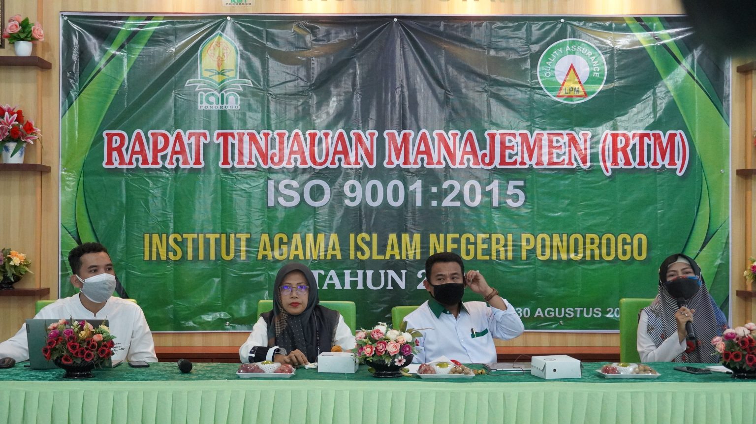 Rapat Tinjauan Manajemen ISO 9001:2015 Tahun 2021 - Institut Agama ...